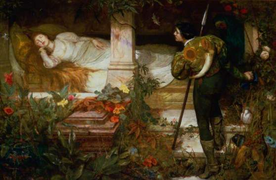 Brewtnall, Edward Frederick, 1846-1902; Sleeping Beauty
